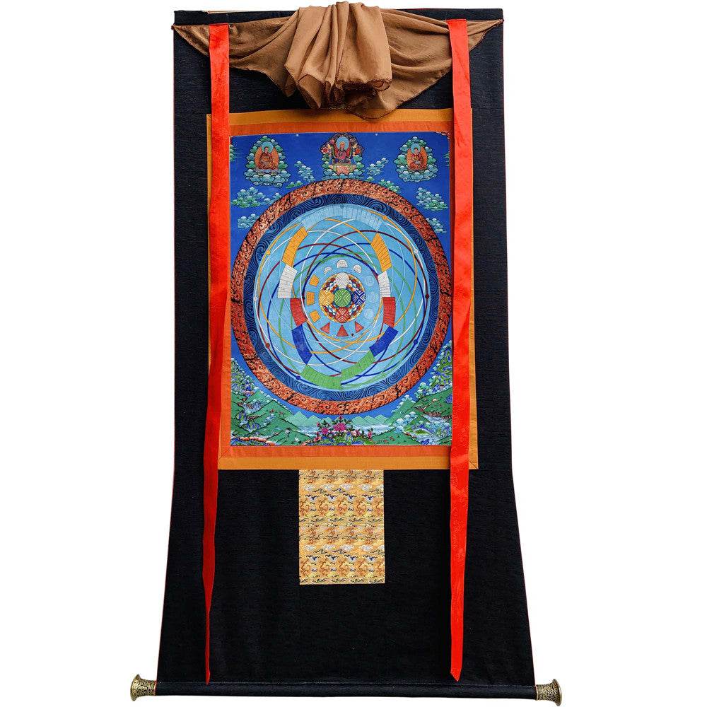 PLANET MANDALAS Image - Tibetan thangka painting, view 13
