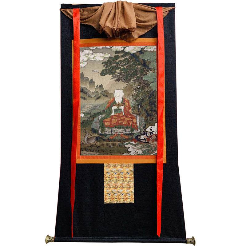 Amitabha Buddha Image - Tibetan thangka painting, view 13