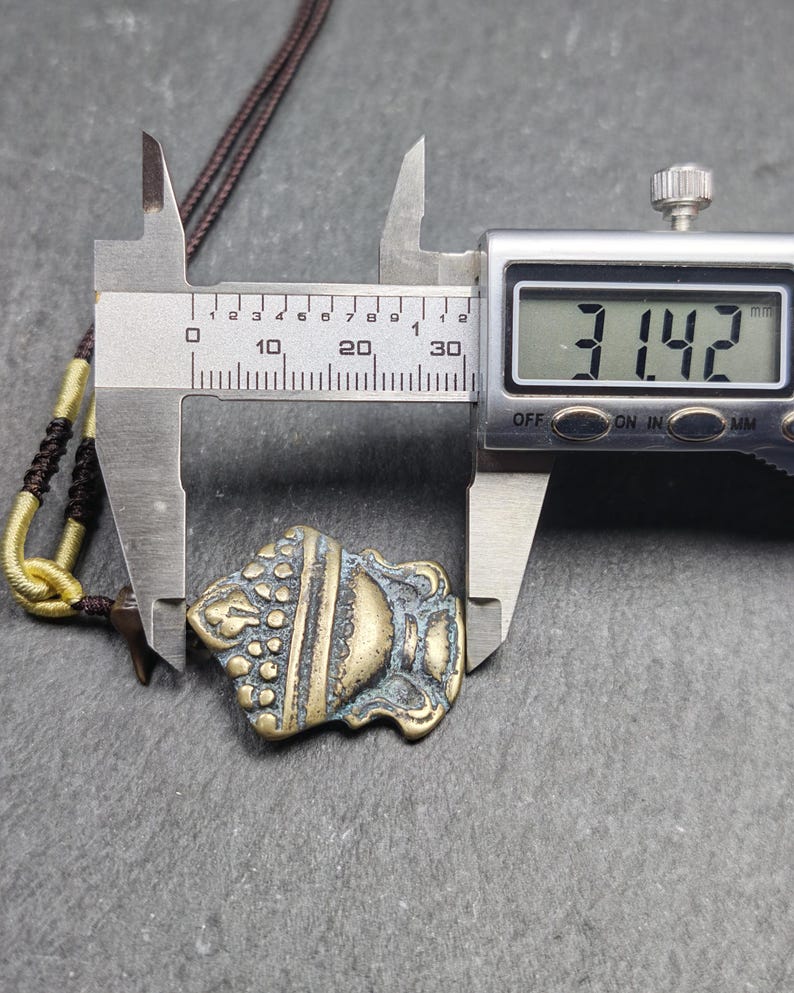 Antique Treasure Vase Amulet - Tibetan Buddhist Talisman - Mani Jewel Charm - Cintamani Pendant,Decades Old