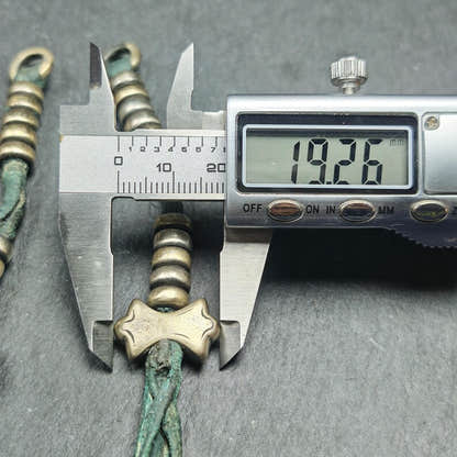 7+mm Tibetan Prayer Bead Counters Decades Old - Tibetan Buddhist mala beads, size reference