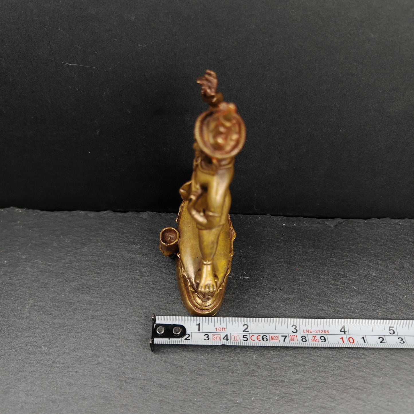 Authentic Drashi Lhamo / Zashi Lhamo - Scared Tibetan Statue - Fully Consecrated and Blessed - Spiritual Decor - 40 Years Old - 12cm Height