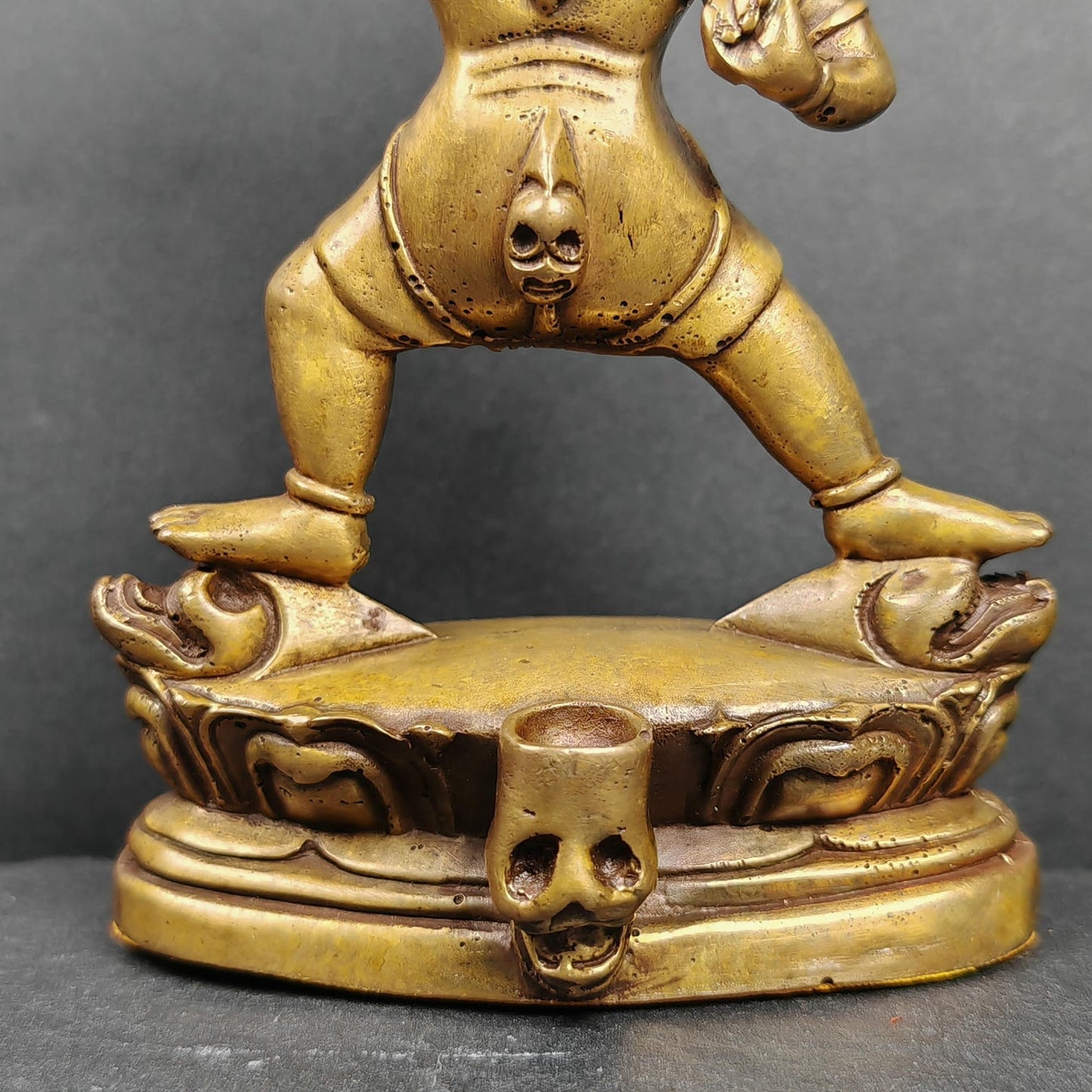 Authentic Drashi Lhamo / Zashi Lhamo - Scared Tibetan Statue - Fully Consecrated and Blessed - Spiritual Decor - 40 Years Old - 12cm Height