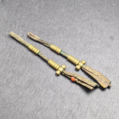 Authentic Old Bead Counters for Mala - 6mm beads - Tibetan Buddhist mala beads, view 5