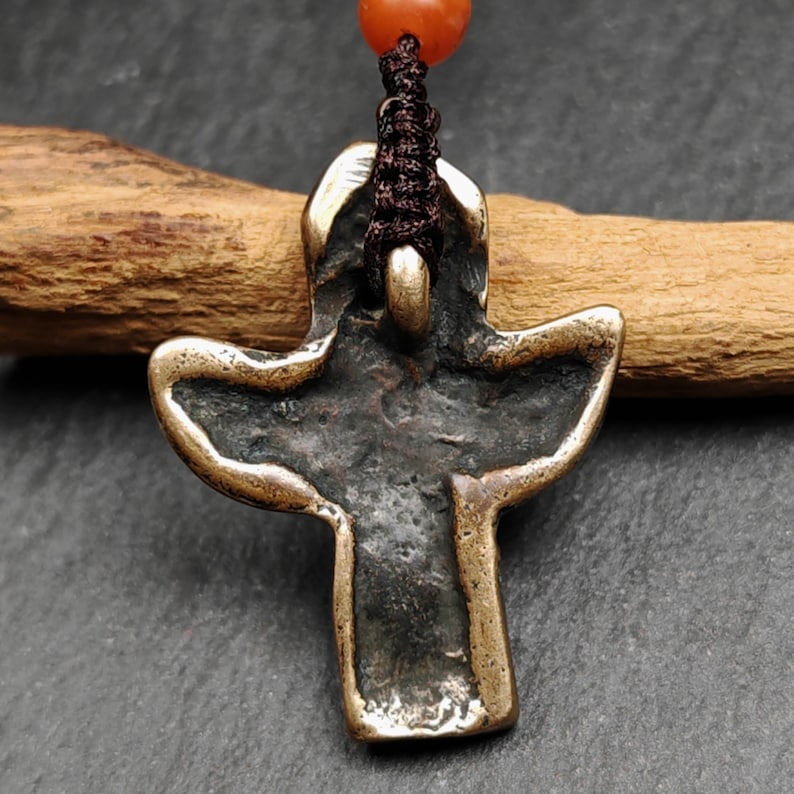 Authentic Tibetan Buddhist Amulet Pendant | Garuda Golden-Winged Bird | Garula Suparna Sacred Charm | Spiritual Jewelry