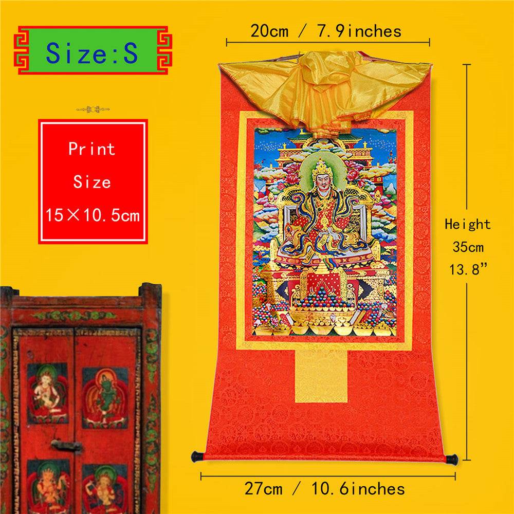 King Gesar གེ་སར - Tibetan thangka painting, view 6