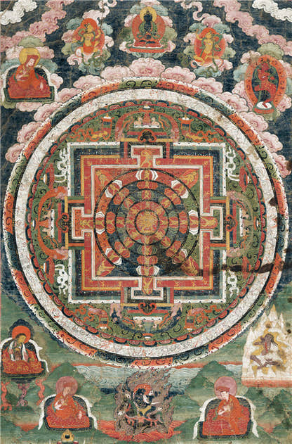 Chakrasamvara Mandala Thangk Image
