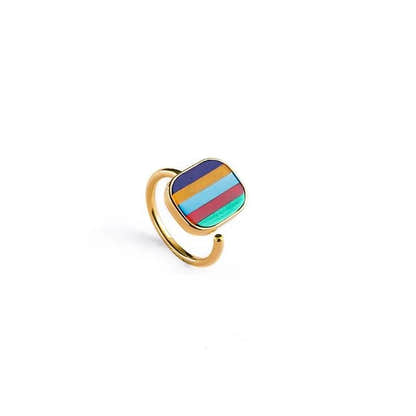 Tibetan Ring - Tibetan Buddhist art, size reference