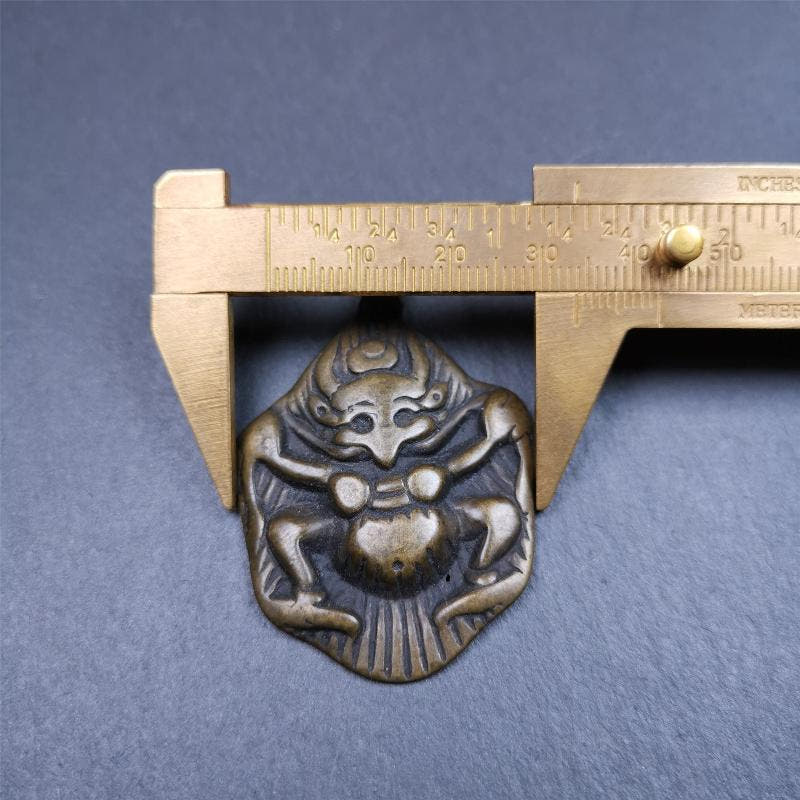 Garuda Amulet - 1.9" - Tibetan Buddhist amulet, view 9