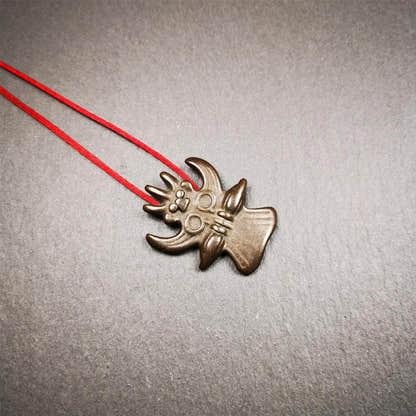 Garuda Amulet - 1.38" - Tibetan Buddhist amulet, view 7