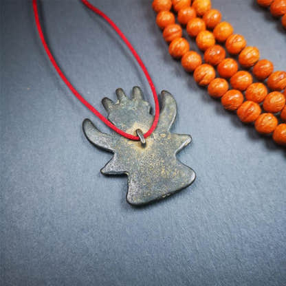 Garuda Amulet - 1.8" - Tibetan Buddhist amulet, view 4