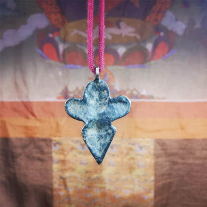Garuda Phurba - 2.56" - Tibetan Buddhist garuda amulet, view 8