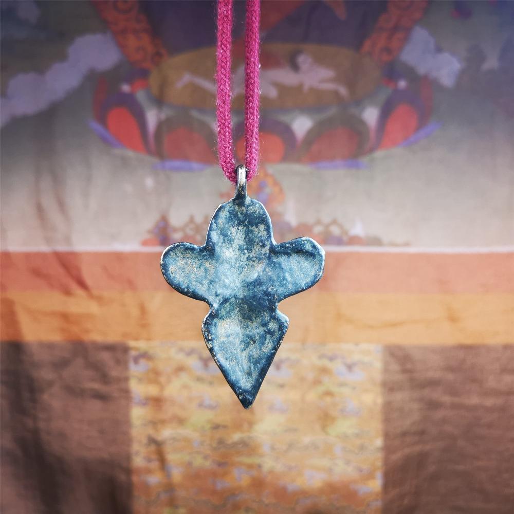 Garuda Phurba - 2.56" - Tibetan Buddhist garuda amulet, view 8