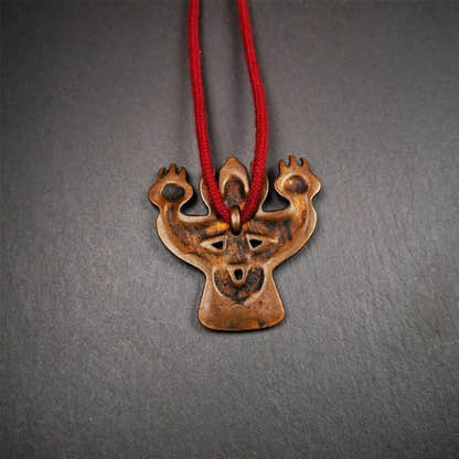Garuda Amulet - 2.24" - Tibetan Buddhist amulet, view 6