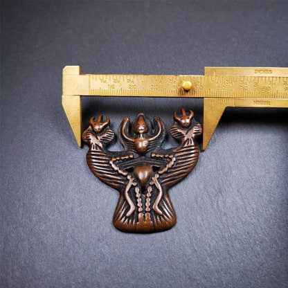 Garuda Amulet - 2.24" - Tibetan Buddhist amulet, view 10