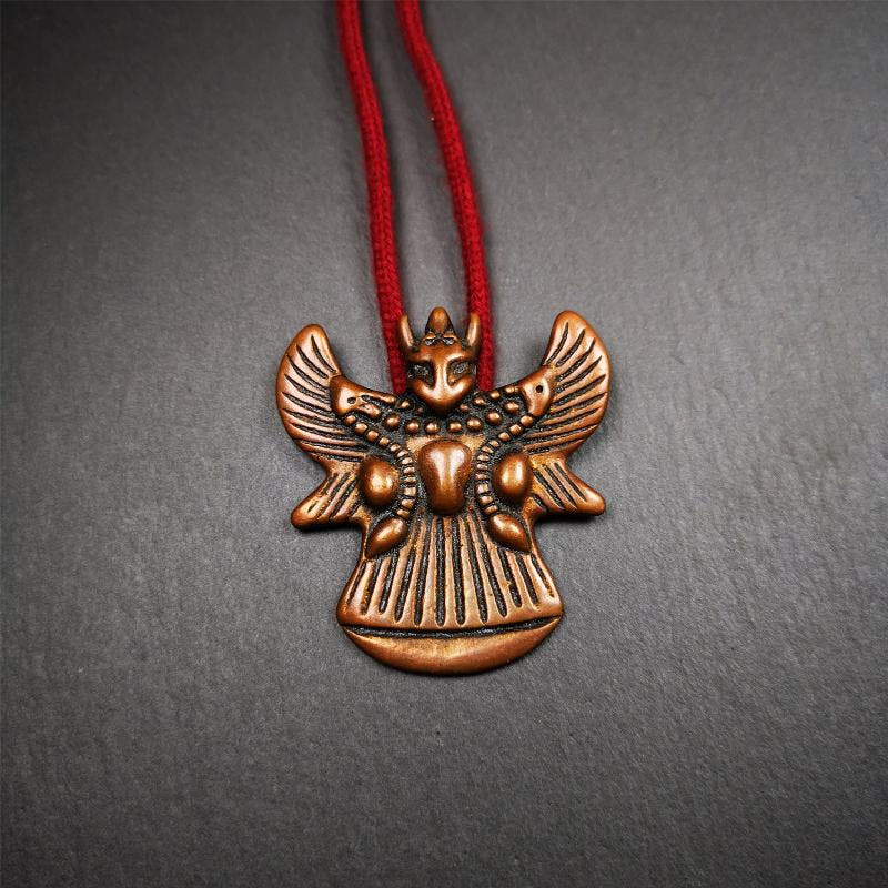 Garuda Amulet - 2.05" - Tibetan Buddhist amulet, view 5
