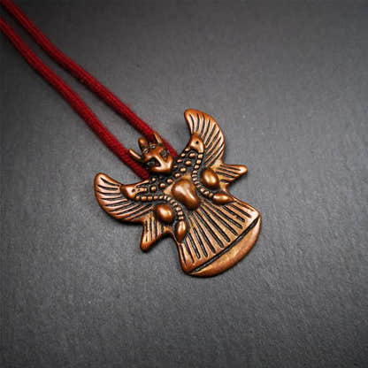 Garuda Amulet - 2.05" - Tibetan Buddhist amulet, view 6