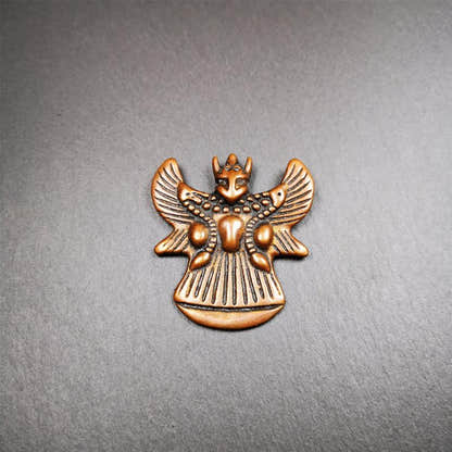 Garuda Amulet - 2.05" - Tibetan Buddhist amulet, view 9