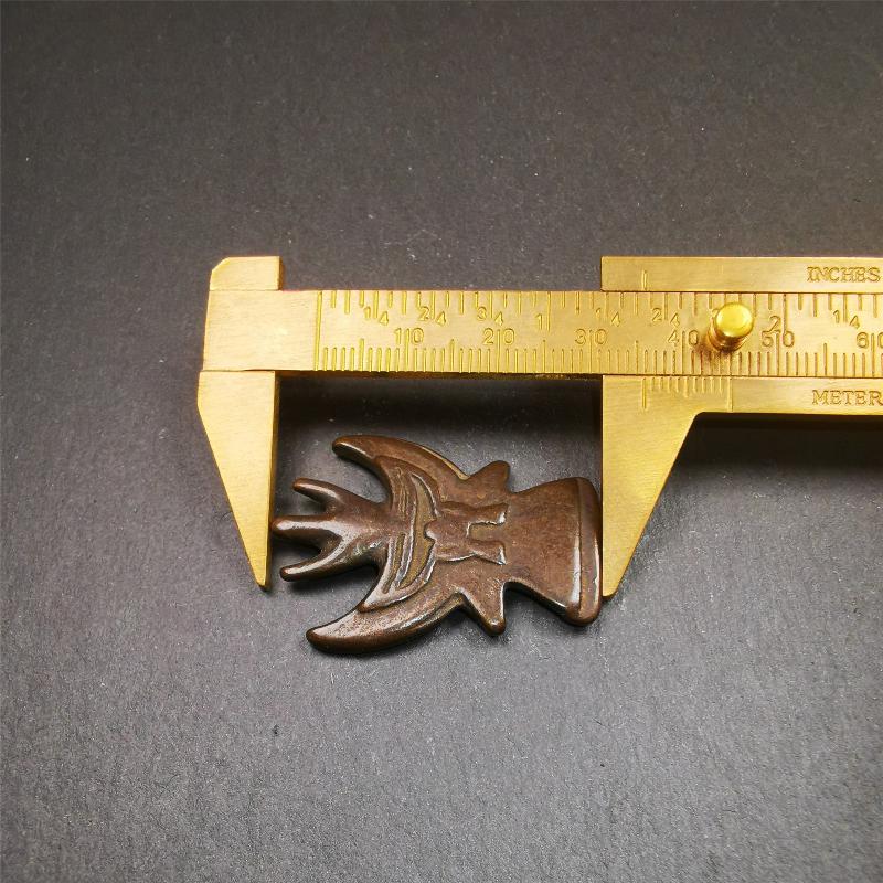 Garuda Amulet - 1.38" - Tibetan Buddhist amulet, view 10