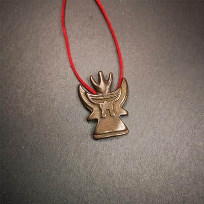 Garuda Amulet - 1.38" - Tibetan Buddhist amulet, view 7