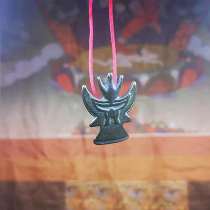 Garuda Amulet - 1.38" - Tibetan Buddhist amulet, view 8