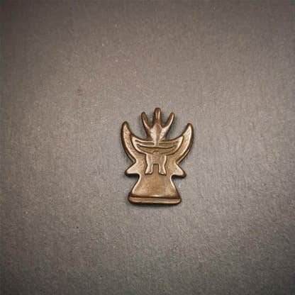 Garuda Amulet - 1.38" - Tibetan Buddhist amulet, view 9