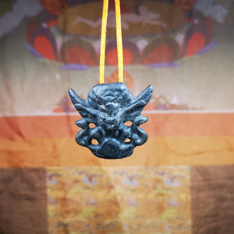 Garuda Amulet - 1.65" - Tibetan Buddhist amulet, view 6