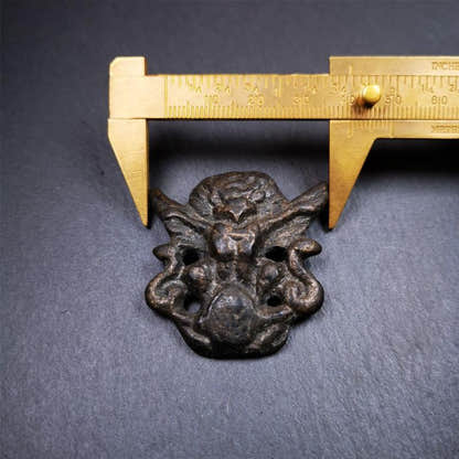 Garuda Amulet - 1.65" - Tibetan Buddhist amulet, view 9