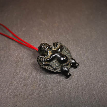 Garuda Amulet - 1.65" - Tibetan Buddhist amulet, view 5
