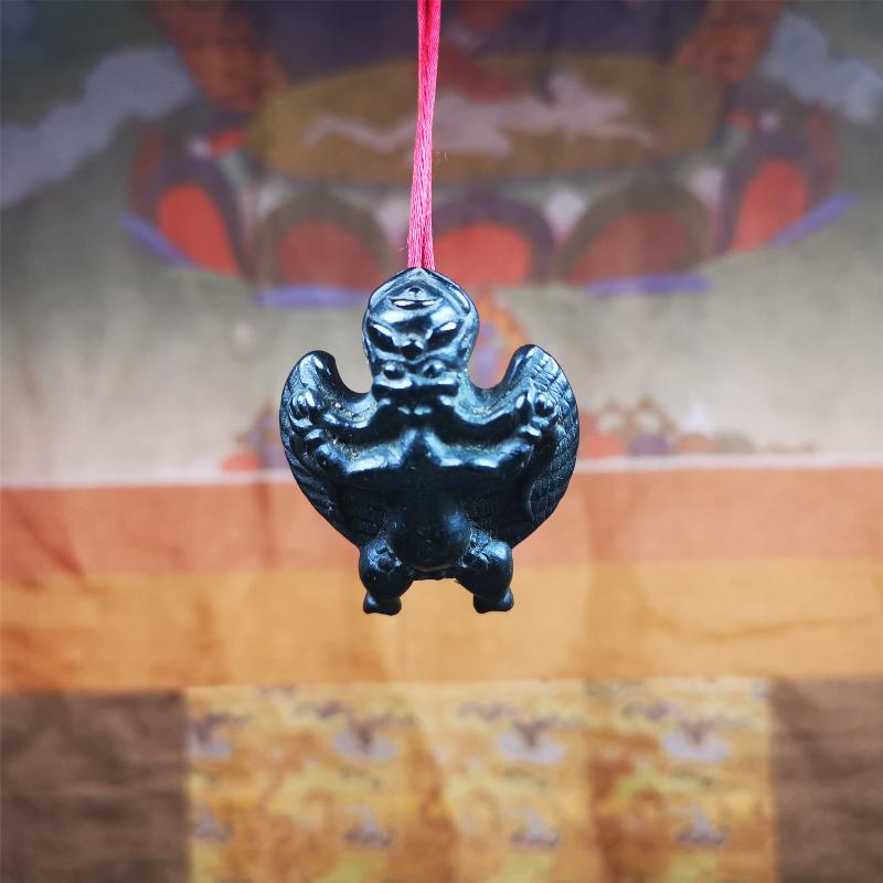 Garuda Amulet - 1.65" - Tibetan Buddhist amulet, view 7