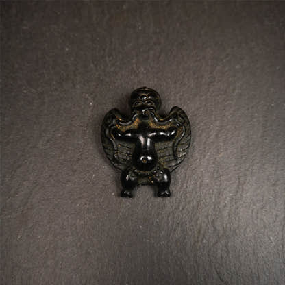 Garuda Amulet - 1.65" - Tibetan Buddhist amulet, view 9