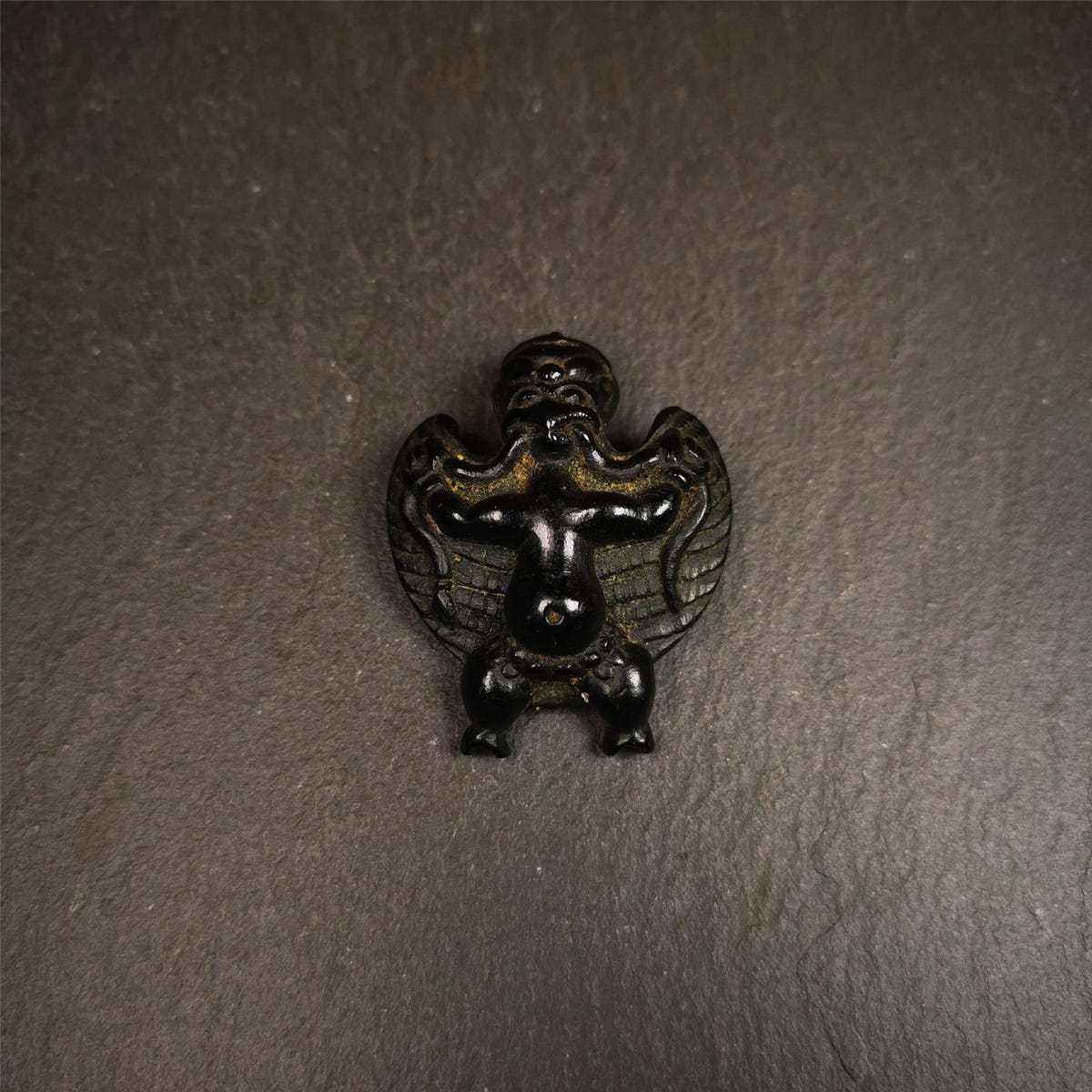 Garuda Amulet - 1.65" - Tibetan Buddhist amulet, view 9