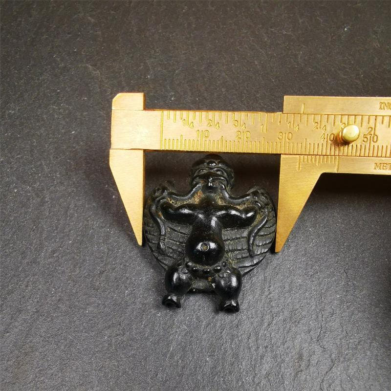 Garuda Amulet - 1.65" - Tibetan Buddhist amulet, view 12