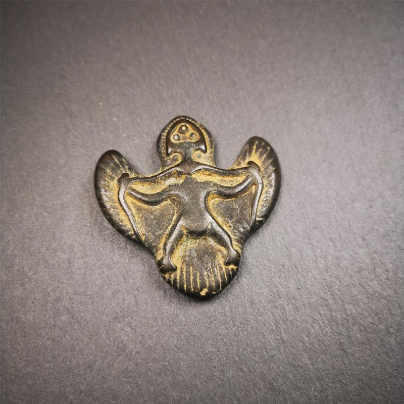 Garuda Amulet - 1.93" - Tibetan Buddhist amulet, view 7