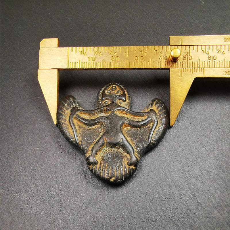 Garuda Amulet - 1.93" - Tibetan Buddhist amulet, view 9