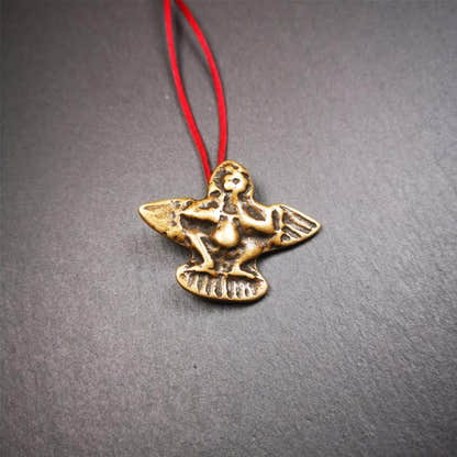 Garuda Amulet - 1.65" - Tibetan Buddhist amulet, view 6