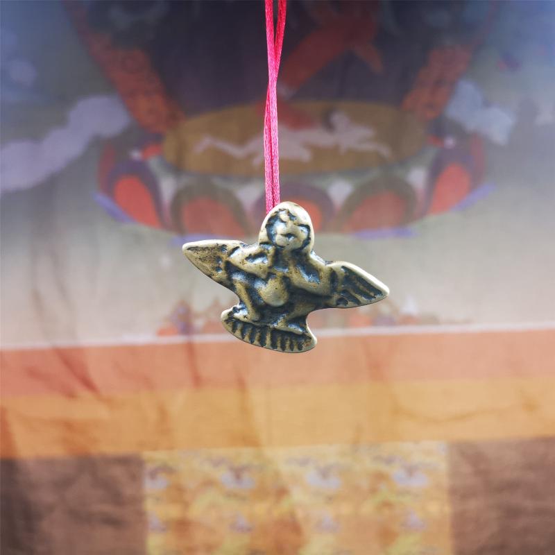Garuda Amulet - 1.65" - Tibetan Buddhist amulet, view 8