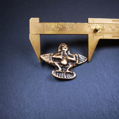 Garuda Amulet - 1.65" - Tibetan Buddhist amulet, view 10