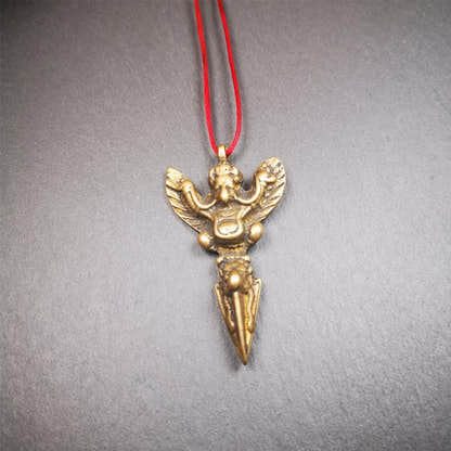 Garuda Phurba - 2.56" - Tibetan Buddhist garuda amulet, view 8