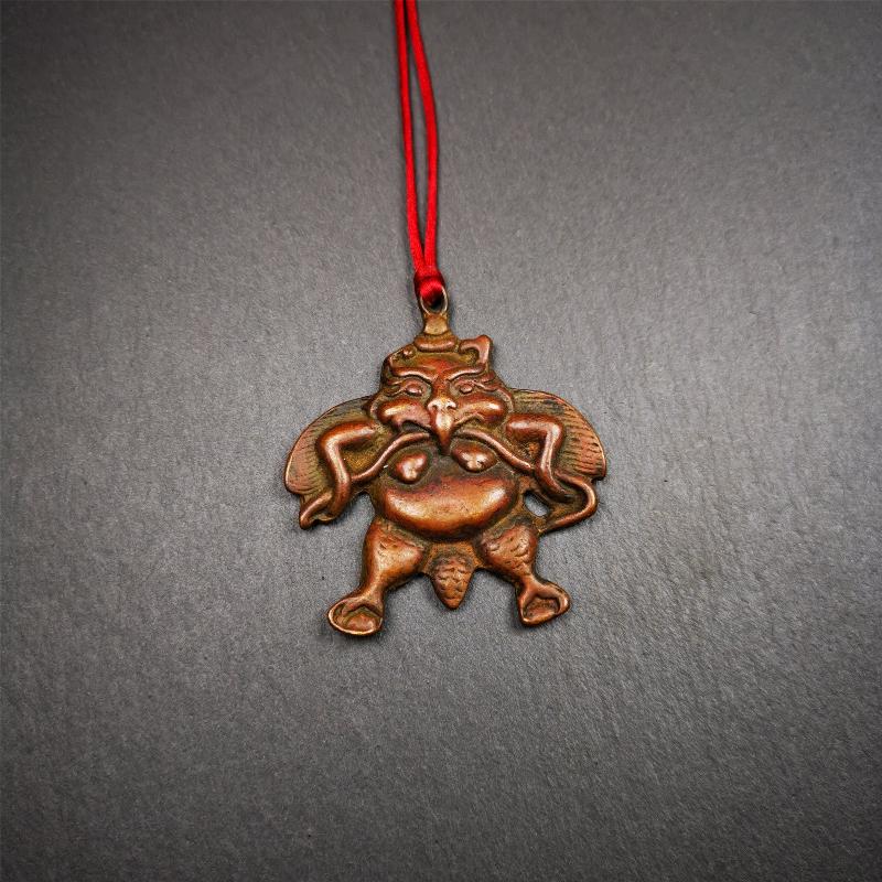 Garuda Amulet - 2.16" - Tibetan Buddhist amulet, view 5