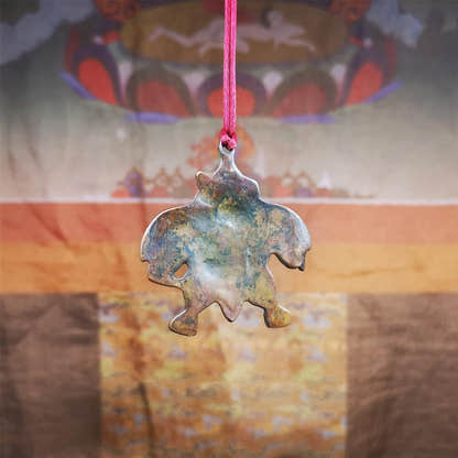 Garuda Amulet - 2.16" - Tibetan Buddhist amulet, view 8