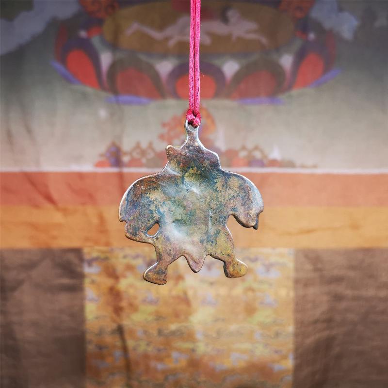 Garuda Amulet - 2.16" - Tibetan Buddhist amulet, view 8