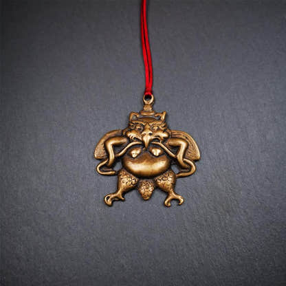 Garuda Amulet - 2.16" - Tibetan Buddhist amulet, view 6