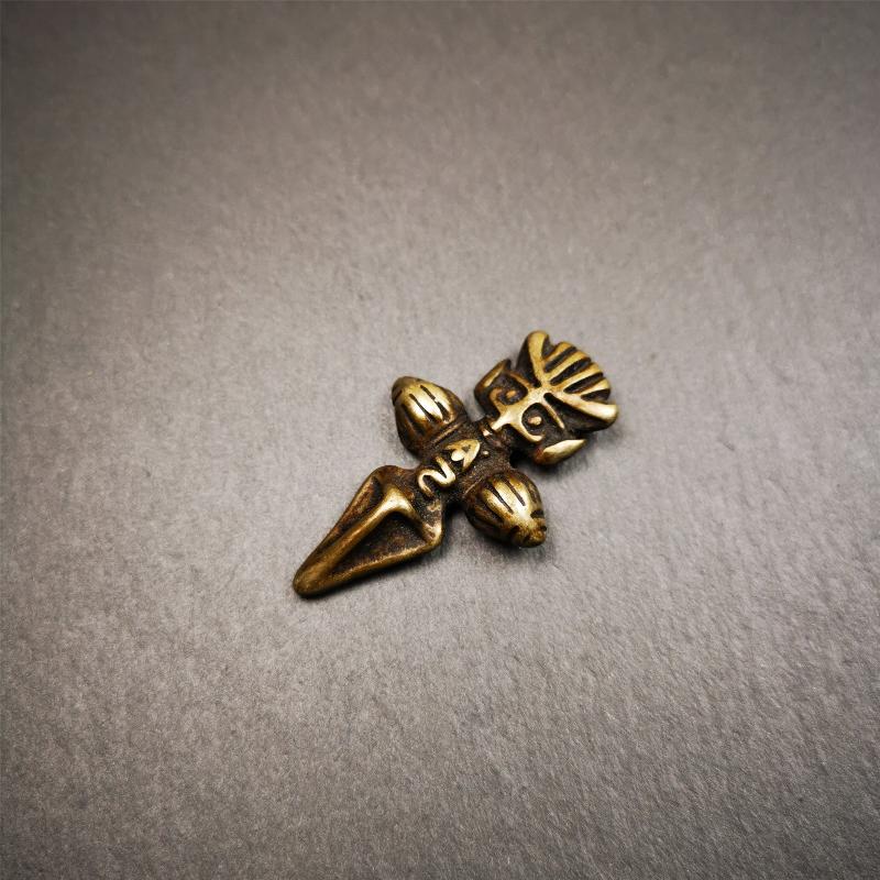 Garuda Amulet - 1.77" - Tibetan Buddhist amulet, view 8
