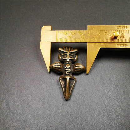 Garuda Amulet - 1.77" - Tibetan Buddhist amulet, view 9