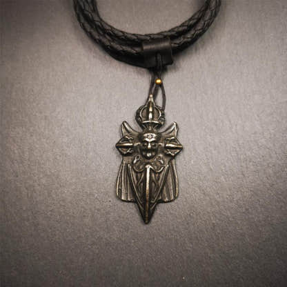 Garuda Amulet - 2.2" - Tibetan Buddhist amulet, view 5