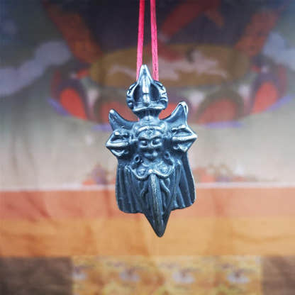 Garuda Amulet - 2.2" - Tibetan Buddhist amulet, view 7
