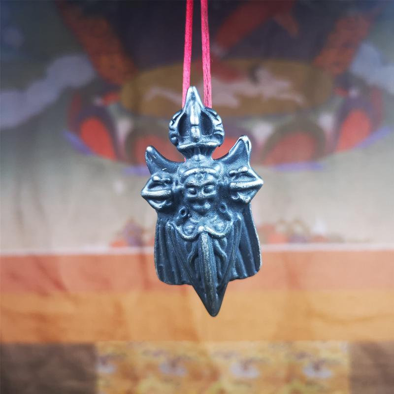 Garuda Amulet - 2.2" - Tibetan Buddhist amulet, view 7