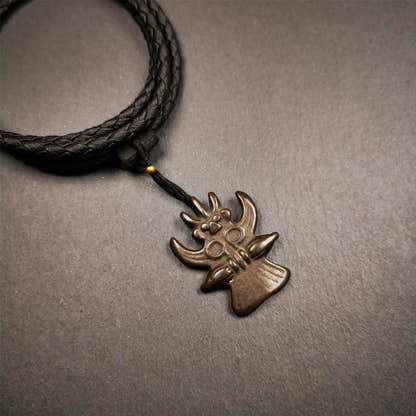 Garuda Amulet - 1.38" - Tibetan Buddhist amulet, view 5
