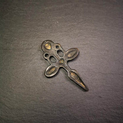 Cross vajra Phurba - 2.6" - Tibetan Buddhist vajra, view 8