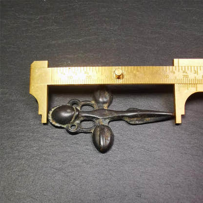 Cross vajra Phurba - 2.6" - Tibetan Buddhist vajra, view 9